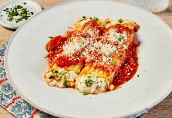 Homemade Manicotti