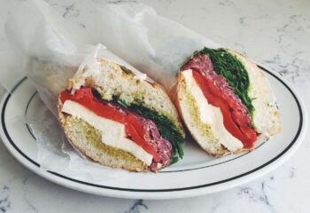 Fresh Mozzarella with Prosciutto & Roasted Pepper Sub